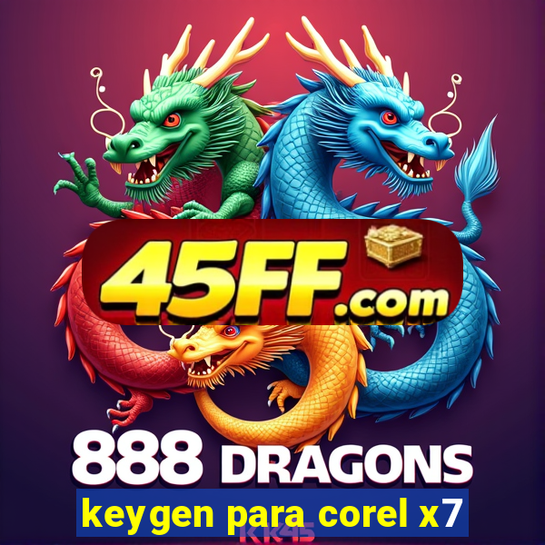 keygen para corel x7